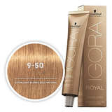 Перманентная краска для седых волос Schwarzkopf Igora Royal Absolutes, тон 9-50 (экстра светлый блондин золотистый натуральный), 60 мл (2681804) - Pampik - 2