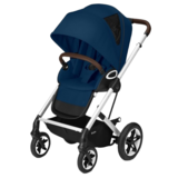 Прогулянкова коляска Cybex Talos S Lux SLV Navy Blue navy blue (520001479) - Pampik