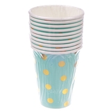 Набір склянок одноразових Offtop, 250 мл, зелений, 6 шт. (833632) - Pampik