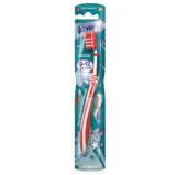 Дитяча зубна щітка Aquafresh Едванс, середня, білий з червоним - Pampik