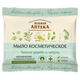 Мыло косметическое Зеленая Аптека Чайное дерево и чабрец, 75 г - Pampik