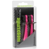 Насадки до звукової зубної щітки Megasmile Black Whitening ІІ Shocking Pink, рожевий, 2 шт. - Pampik