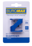 Точилка з контейнером Buromax Master Twist, синій (BM.4777-1) - Pampik - 3