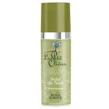 Крем для обличчя Le Petit Olivier Face Cares, нічний, з оливковою олією, 50 мл (3549620011562) - Pampik
