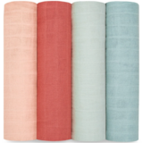 Набір багаторазових муслинових пелюшок Aden+Anais Mother Earth, 120х120 см, різнобарв'я, 4 шт. (ASWO40001) - Pampik - 2