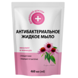 Рідке мило Домашний Доктор Антибактеріальне, Евкаліпт та ехінацея, 460 мл - Pampik