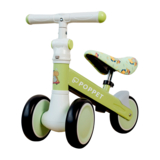 Детский трехколесный беговел Poppet Динозавр Спайки Скейтс, салатовый (PP-1606G) - Pampik