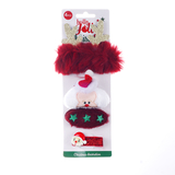 Набір шпильок Offtop, червоний, 4 шт. (855115) - Pampik