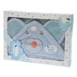 Рушник Interbaby Mouse, блакитний (8100274) - Pampik