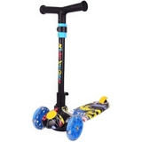 Самокат Daddychild HD009TW-Blue с подсветкой колес голубой (HD009TW-Blue) - Pampik