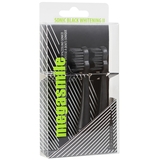 Насадки к звуковой зубной щетке Megasmile Black Whitening II Ink Black, черный, 2 шт. - Pampik