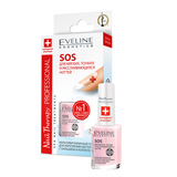 Препарат для крихких і ламких нігтів Eveline Nail Therapy Professional SOS, 12 мл (LL12NTSOSN) - Pampik