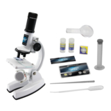 Мікроскоп делюкс Eastcolight збільшення до 1200 разів, білий (ES8013) - Pampik