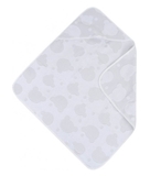 Рушник із куточком Irya Bear, 75х75 см, сірий (svt-2000022257442) - Pampik