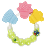 Прорізувач-брязкальце Курносики, салатовий (7044 сал) - Pampik