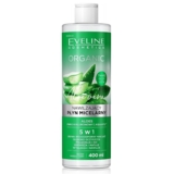 Очищающая мицеллярная вода Eveline Organic Aloe + Collagen, 400 мл (B400ACPM) - Pampik