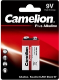 Батарейка Camelion 9V Крона 6LR61-BP1 Plus Alkaline, 1 шт. (6LR61-BP1) - Pampik