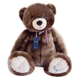 М'яка іграшка Mailou Французьский медвідь, 65 см, сіро-коричневий (MA0117) - Pampik