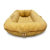 Матрац-кокон DockATot Deluxe+ Golden Willow Boughs, 85х46 см, золотий (EU10380) - Pampik - 2