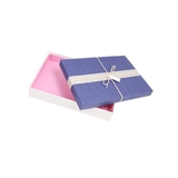 Подарункова коробка UFO Dark Blue 11111-003, 28х20х6 см (11111-003 28*20*6 DARK BLUE прям) - Pampik