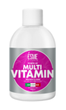 Шампунь Esme Platinum Multivitamin с витаминным комплексом, для слабых волос, 1000 мл - Pampik