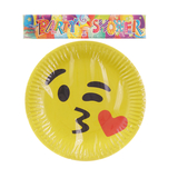 Набор одноразовых тарелок Offtop, желтый, 6 шт. (833638) - Pampik