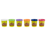 Набор для лепки Hasbro Play-Doh Gems split and share pack, 6 шт. (F0628) - Pampik - 2