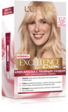 Краска для волос L’Oréal Paris Excellence Creme, тон 10.21 (светло-светло русый перламутровый), 176 мл - Pampik
