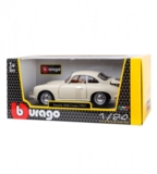 Автомодель Bburago Porsche 356B 1961 г 1:24 белый (18-22079) - Pampik - 3
