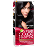 Фарба для волосся Garnier Color Sensation відтінок 1.0, ультра чорний, 110 мл - Pampik
