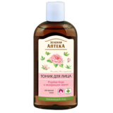 Тонік для обличчя Зелена Аптека Рожева вода та мигдальна олія, 200 мл - Pampik