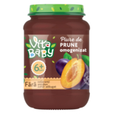 Пюре Vita Baby сливове, без цукру, 180 г - Pampik