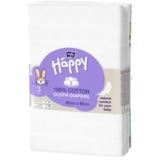 Багаторазові пелюшки Bella Baby Happy, 80x80 см, 3 шт. (BB-054-8080-001) - Pampik