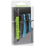 Насадки до звукової зубної щітки Megasmile Black Whitening ІІ Pacific Blue, блакитний, 2 шт. - Pampik