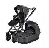 Універсальна коляска 2 в 1 Hartan Mercedes AMG GT Grey, сірий із зеленим (2320132562-1) - Pampik