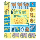 Step-by-step Drawing Zoo Animals - Fiona Watt, англ. мова (9781474989787) - Pampik