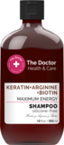 Шампунь The Doctor Health&Care Keratin + Arginine + Biotin Maximum Energy Shampoo, 355 мл - Pampik