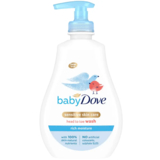 Детский гель для душа Dove Baby Интенсивное увлажнение от макушки до пяточек, 400 мл - Pampik