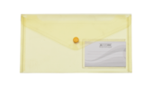 Папка на кнопке Buromax Travel, DL, желтый (BM.3938-08) - Pampik