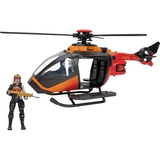 Колекційний набір Jazwares Fortnite Feature Vehicle The Choppa, гелікоптер і фігурка, 10 см (FNT0653) - Pampik