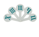 Набор букв ZiBi Украинский алфавит, веер (ZB.4901) - Pampik - 2