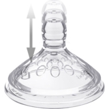 Соска антиколікова BabyOno Natural Nurising 3+, середній потік, 1 шт. (1453/02) - Pampik - 4