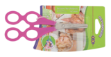 Ножницы с линейкой ZiBi Baby line, розовый (ZB.5019-10) - Pampik