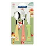 Набор столовых приборов Tramontina Baby Friends, 3 предмета (23797/906) - Pampik - 2