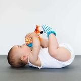 Розвиваючі шкарпетки з брязкальцями BBluv Сова і Лисиця (B0104) - Pampik - 4