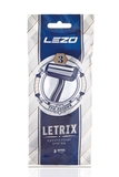 Одноразовий станок для гоління Lezo Letrix, чоловічий, 3 шт. - Pampik