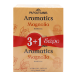 Тверде мило Aromatics Магнолія, 400 г (4 шт. по 100 г) (ABSM400) - Pampik