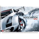 Альбом для малювання Школярик Сучасний автомобіль сірого кольору 30 аркушів (PB-SC-030-507) - Pampik