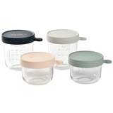 Набор стеклянных контейнеров Beaba, 4 шт. (912997) - Pampik - 2