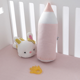 Подушка-валик Papaella Олівець, 45х14 см, пудровий (8-34458 горошок пудра) - Pampik - 3